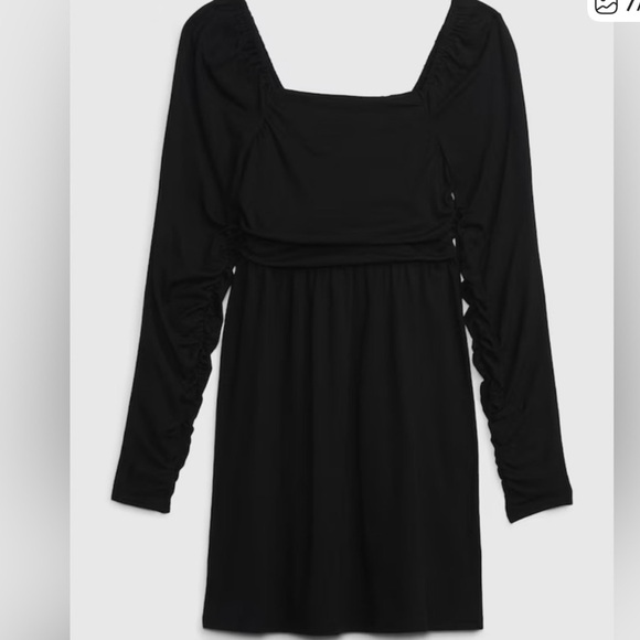 GAP Elegant Black Sleeve Dress NWT - Picture 2 of 10